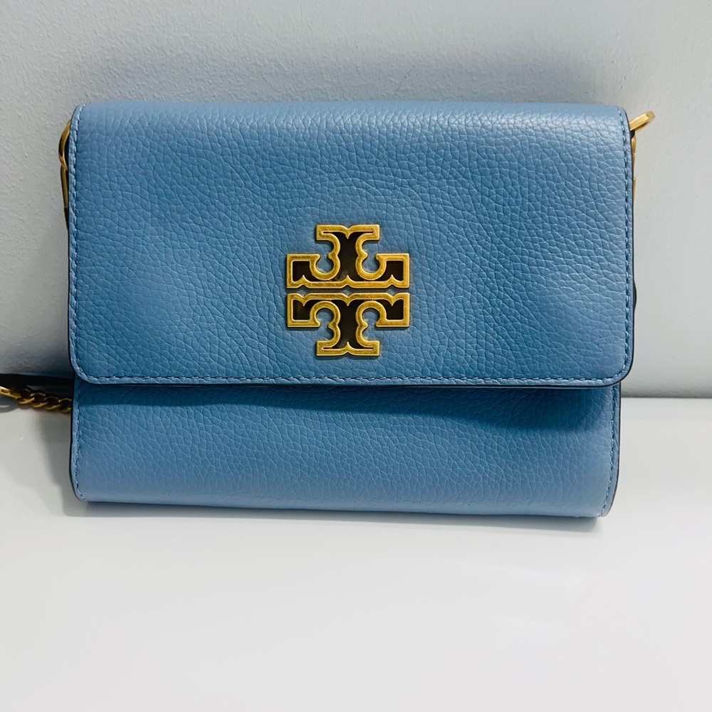 Tory Burch Sky Blue Crossbody Bag